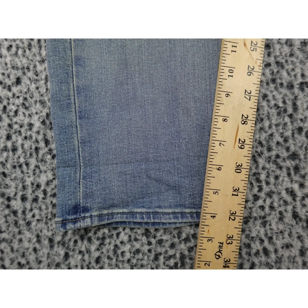 Levi's‎ 501 Original Fit Mens 34x34 Light Wash Blue Straight Leg Jeans